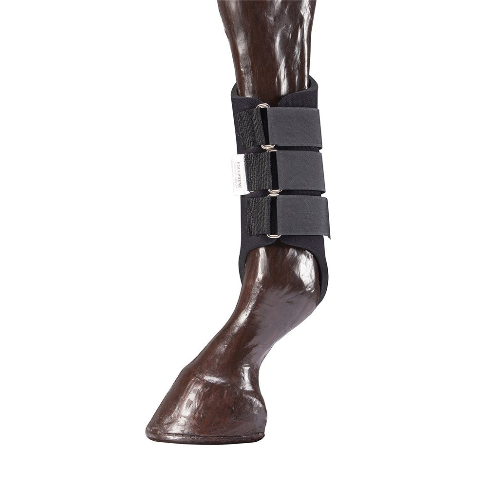 Black shop splint boots