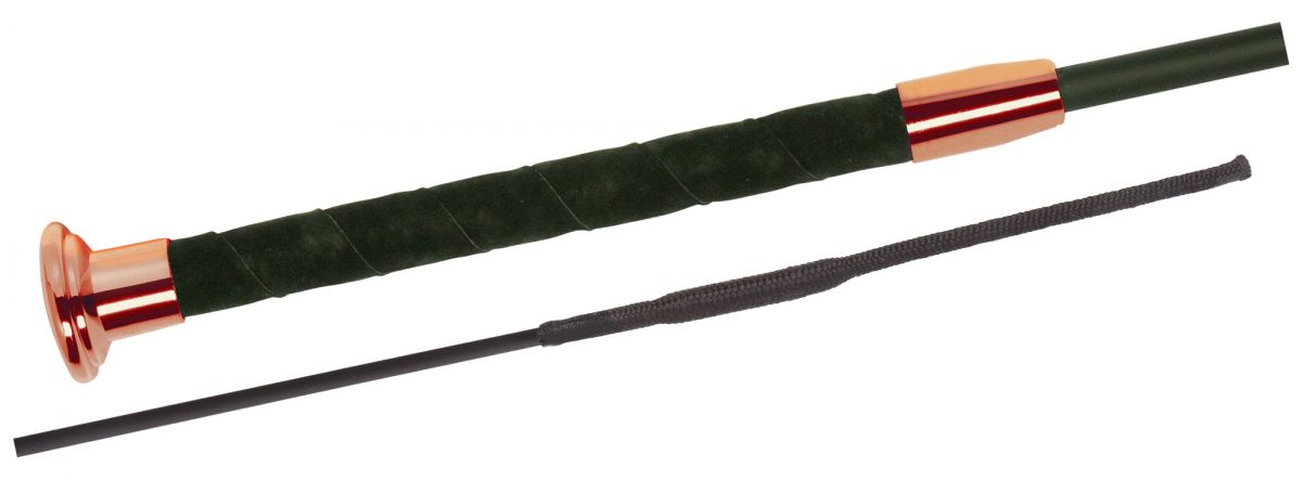 Fleck Silk Touch Dressage Whip With Ultra Soft Grip