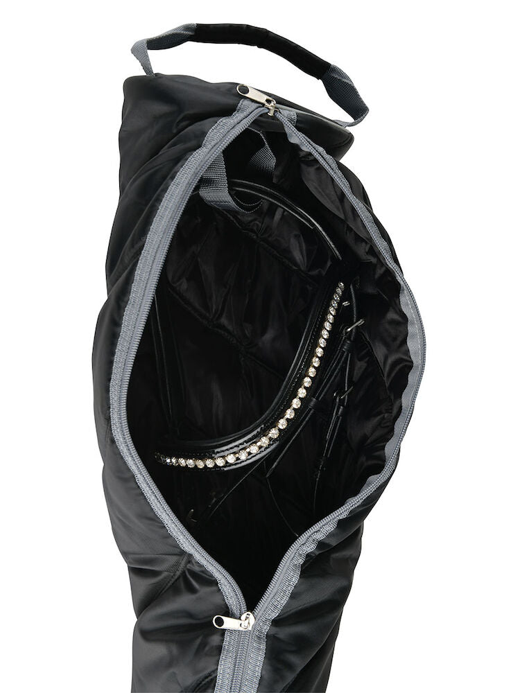 Roma Bridle Bag - Black/Silver