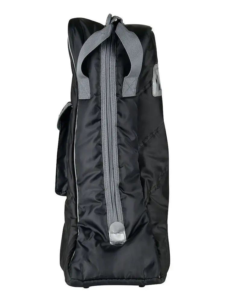 Roma Tall Boot Bag - Black/silver