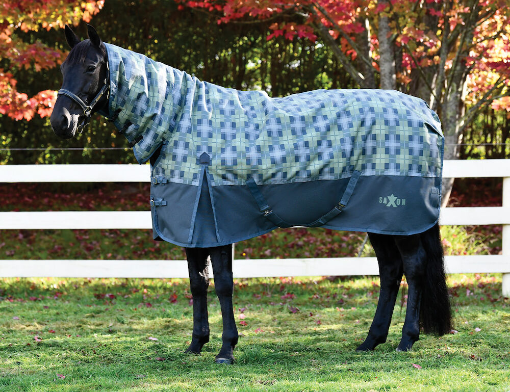 Saxon. Couverture tour de cou standard 1200D avec soufflet - Taille M