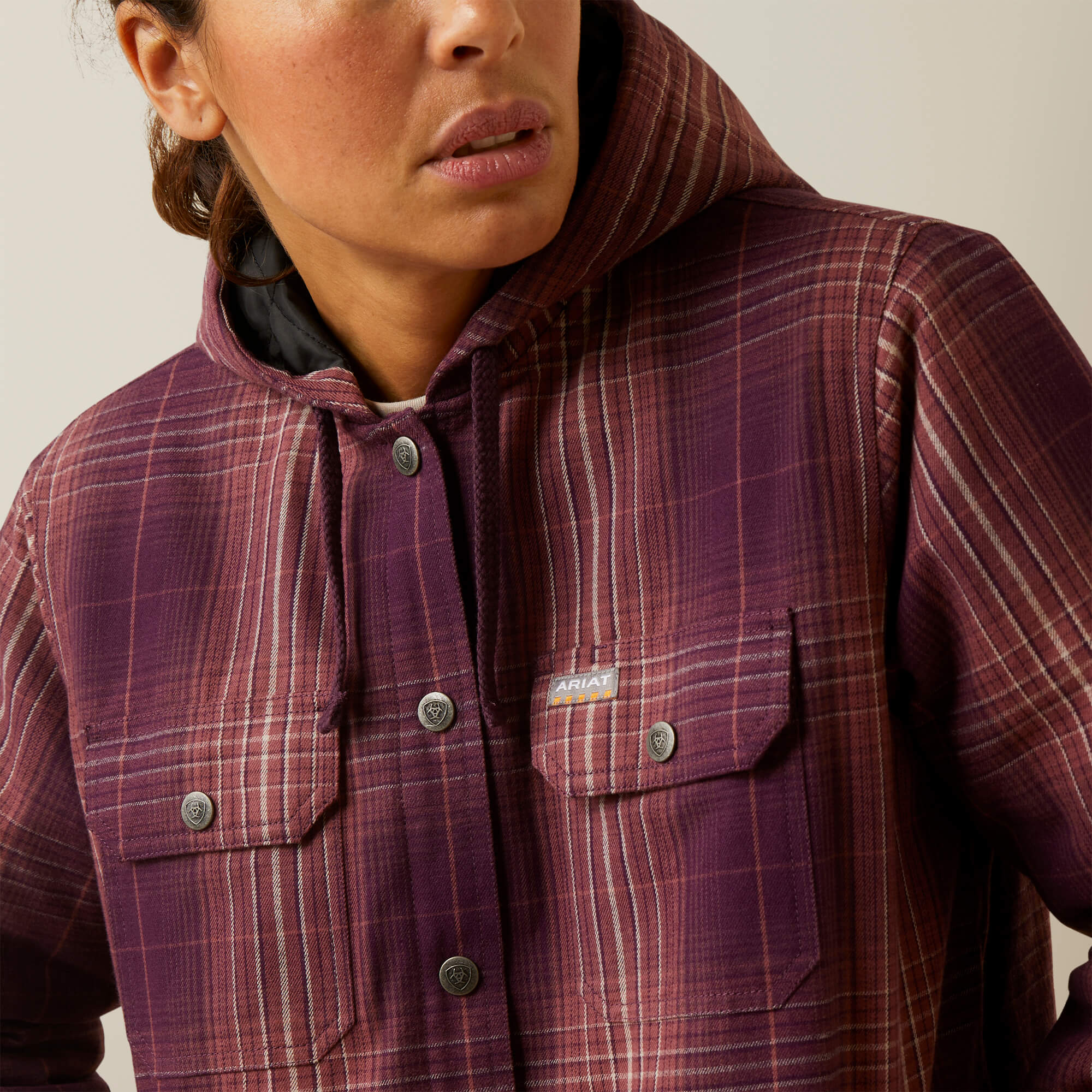 Ariat Rebar Women's Flannel Shirt Jacket