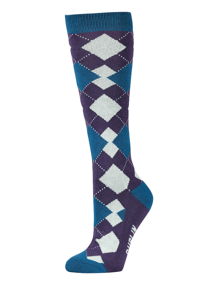 Dublin Single Pack Adult Socks - Argyle