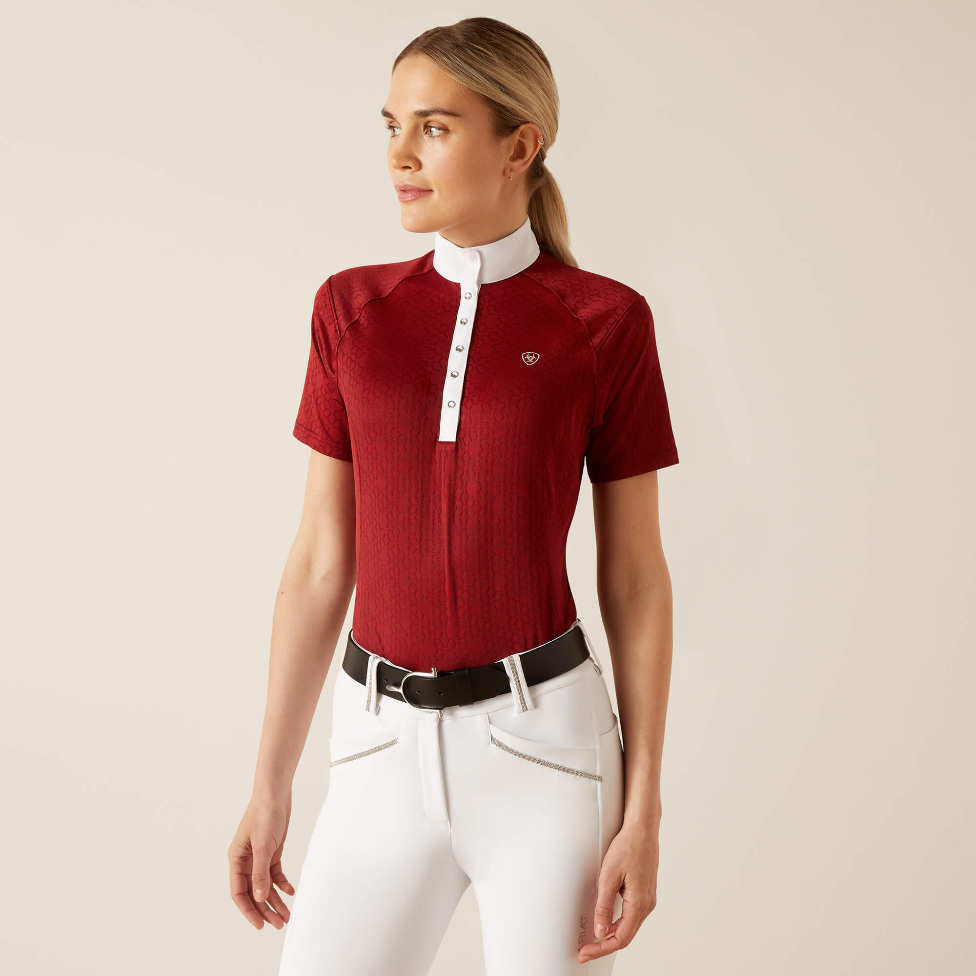 Ariat Women's Showstopper 3.0 Show Shirt - Sun-Dried Tomato