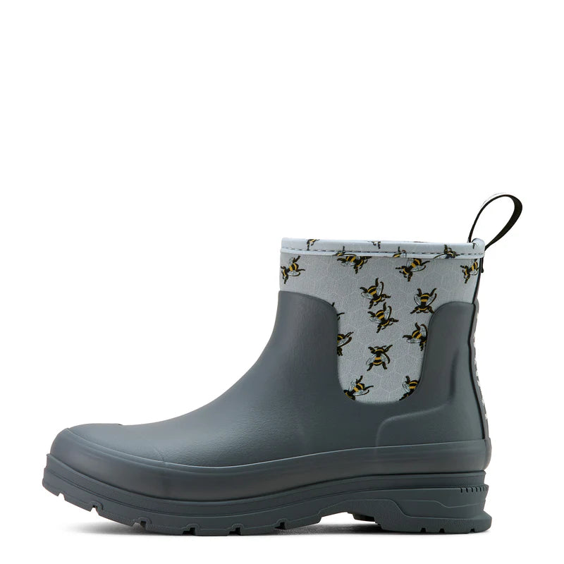 Ariat Women's Kelmarsh Shortie Rubber Boot - Bee Print