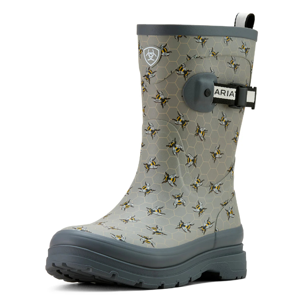 Ariat Women's Kelmarsh Mid Rubber Boot - Bee Print