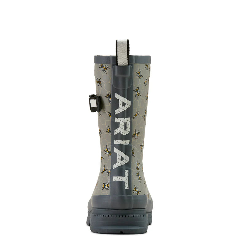 Ariat Women's Kelmarsh Mid Rubber Boot - Bee Print