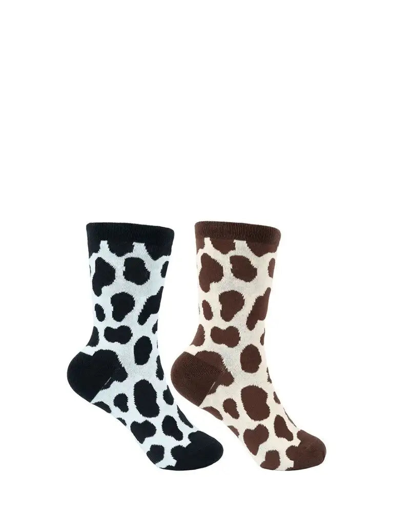 Pure Western Adult Crew Socks Twin Pack