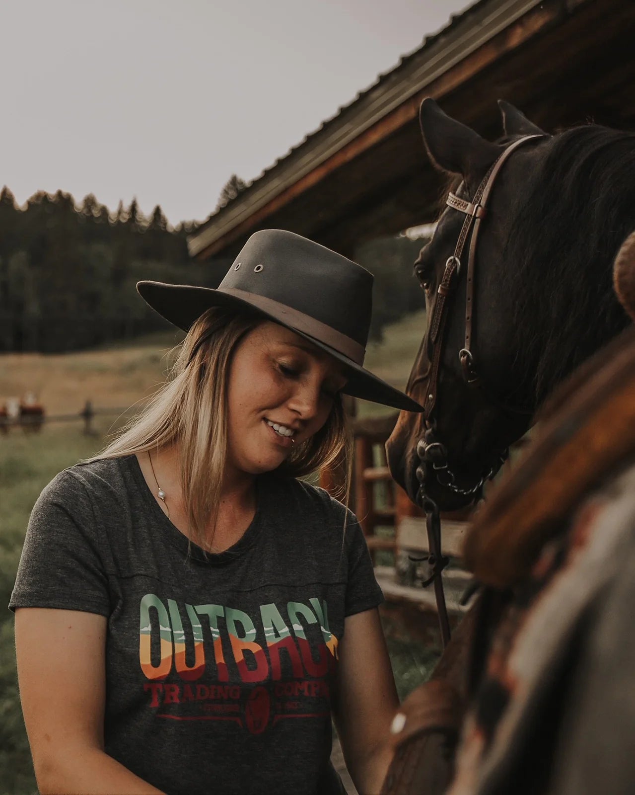 Outback Trading Co Kodiak Oilskin Hat The Tack Box Saddleworld