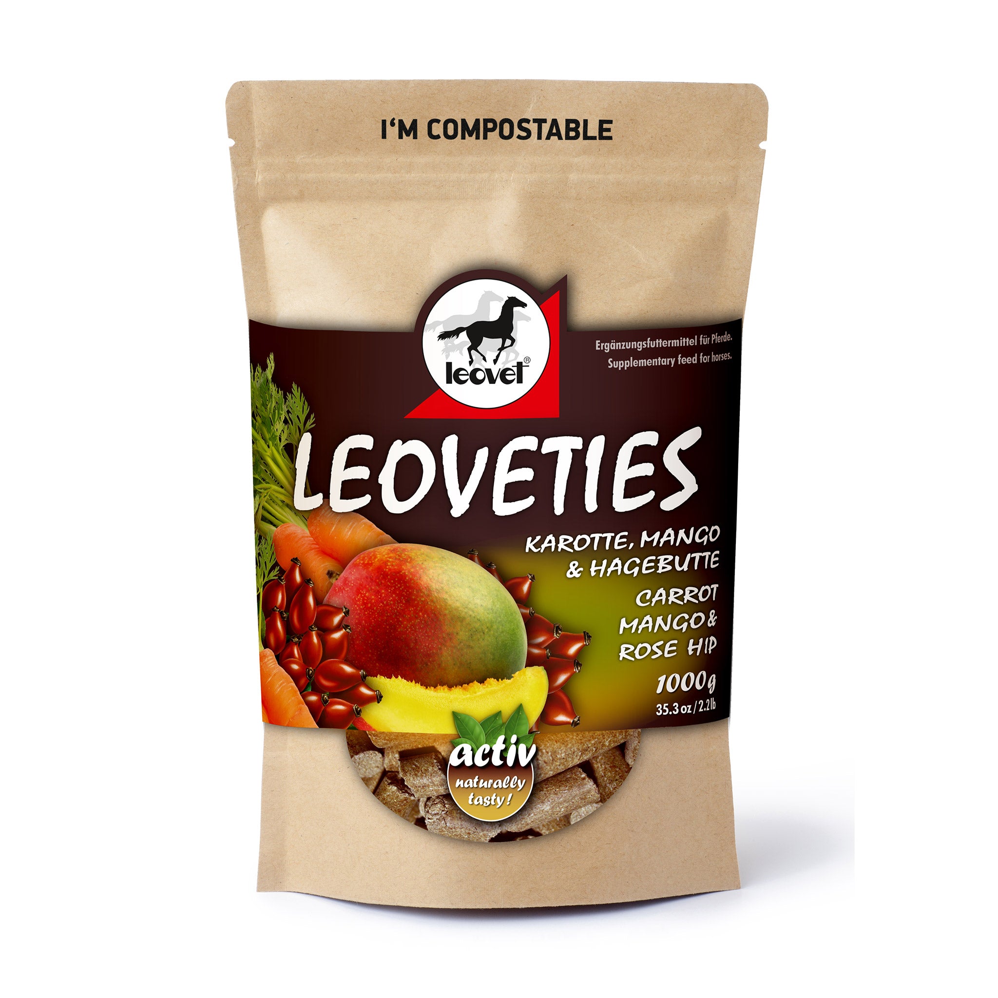 Leovet Leoveties - Carrot, Mango and Rose Hip