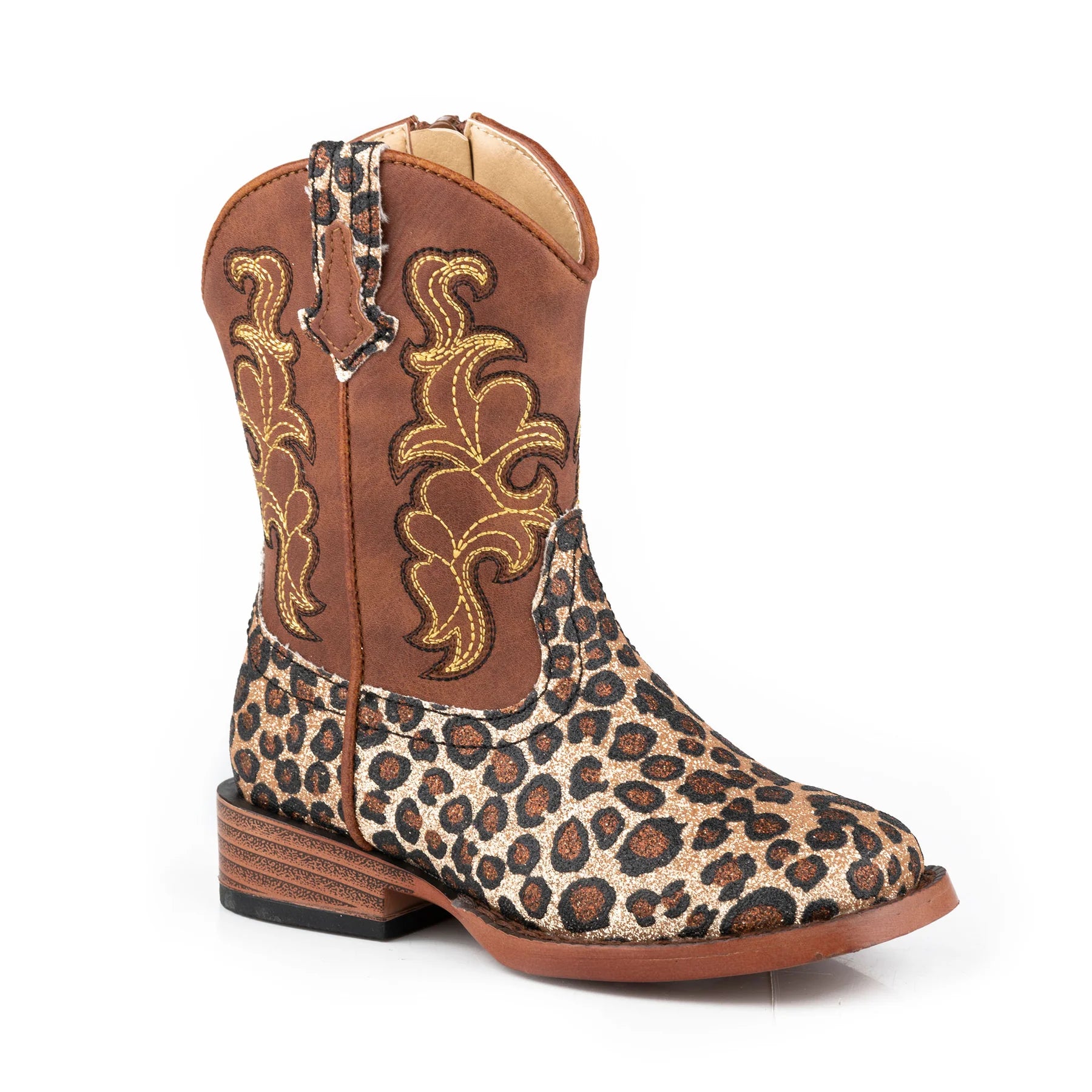 Roper Glitter Wild Cat Toddler Boots