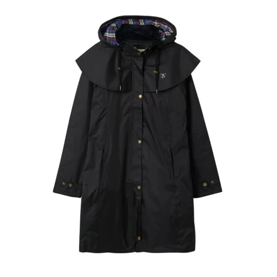 Women's Outrider 3/4 Length Coat - Black