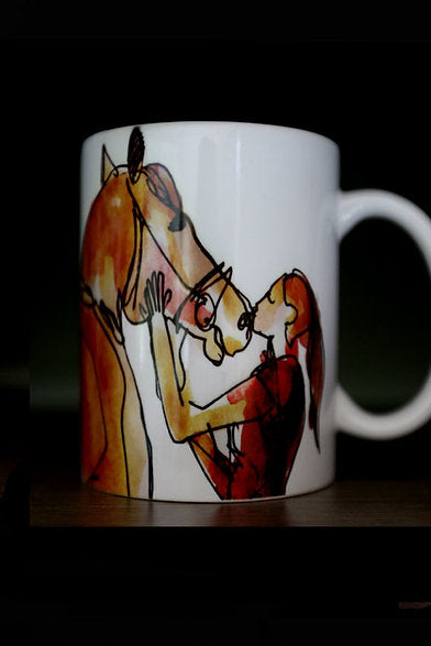 Art Of Equestrian Coffee Cup