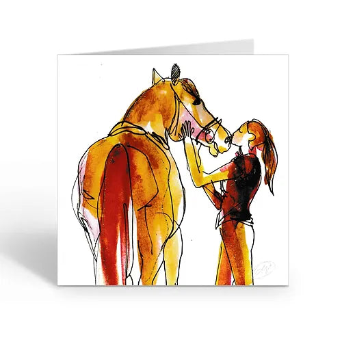 Art of Equestrian Greeting Card