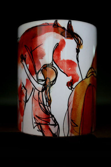 Art Of Equestrian Coffee Cup