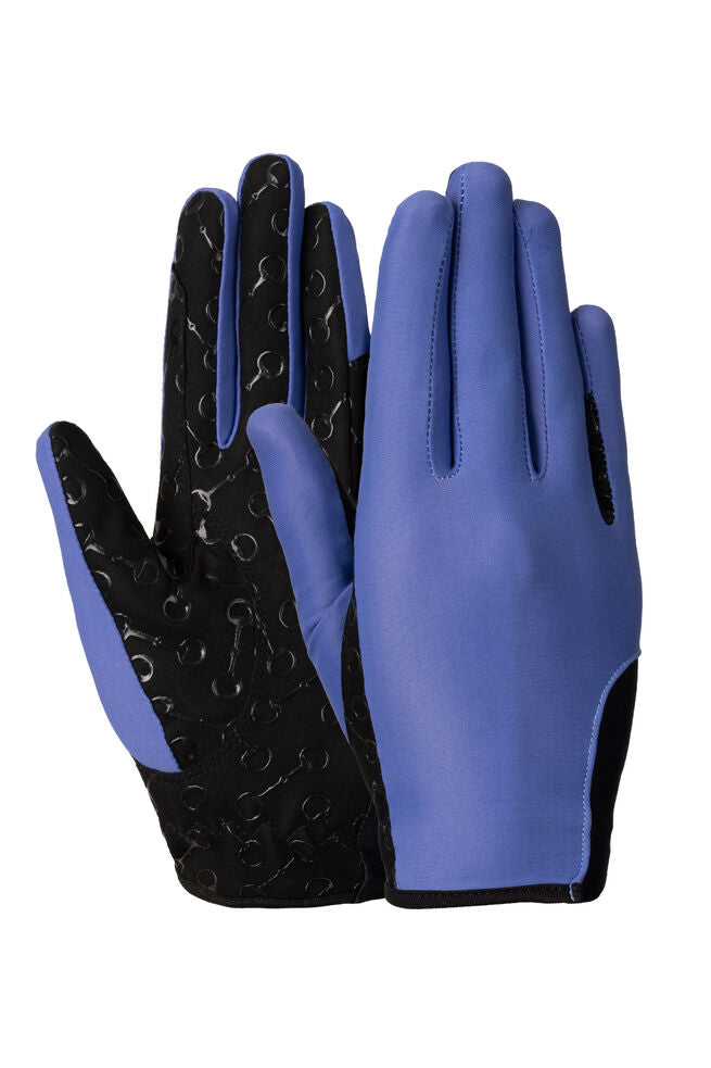 Horze Kids Riding Gloves with Silicone Palm Print