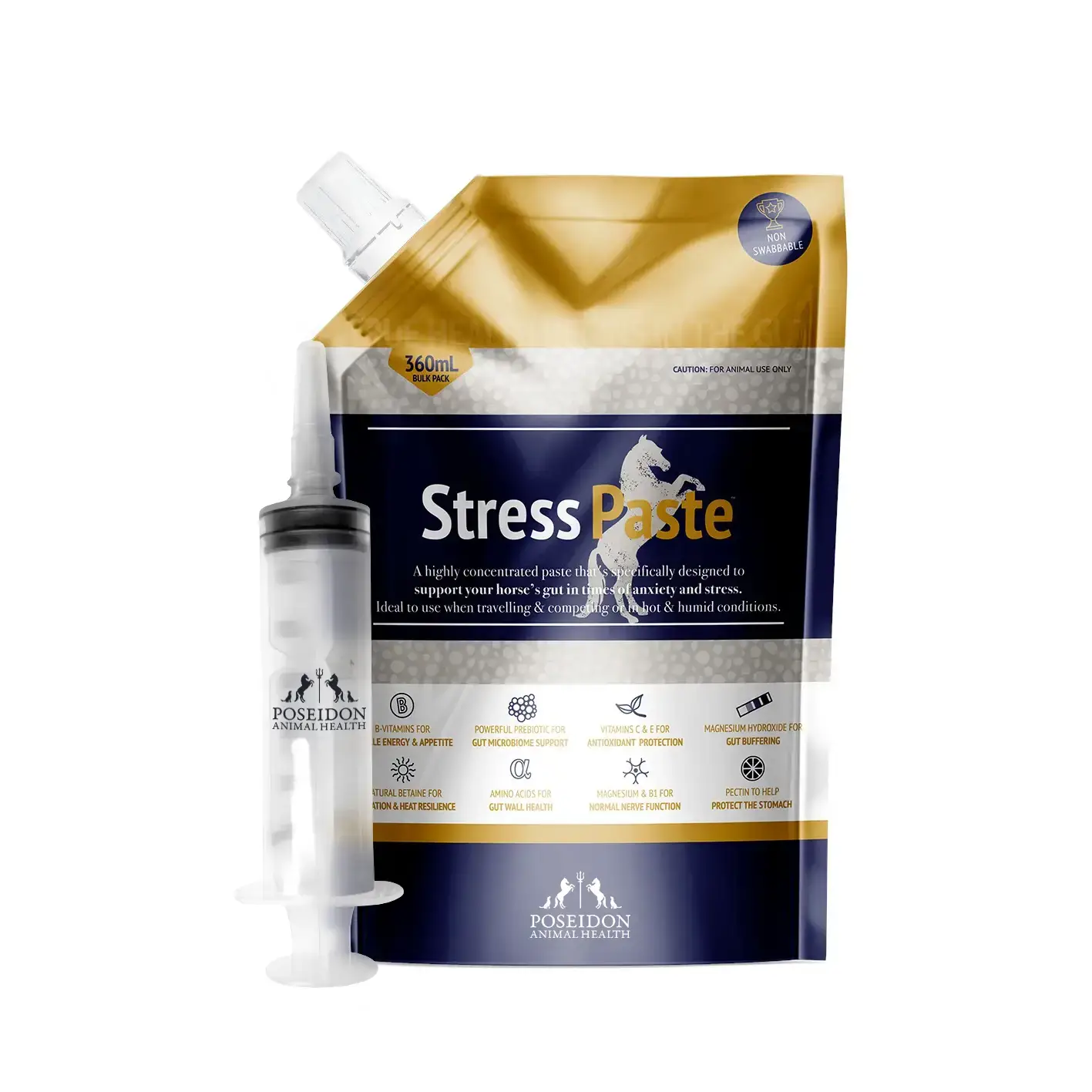 Poseidon Equine Stress Paste Pouch