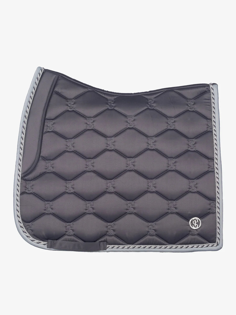 PSOS Dressage Pad Signature - Lava Grey in Full