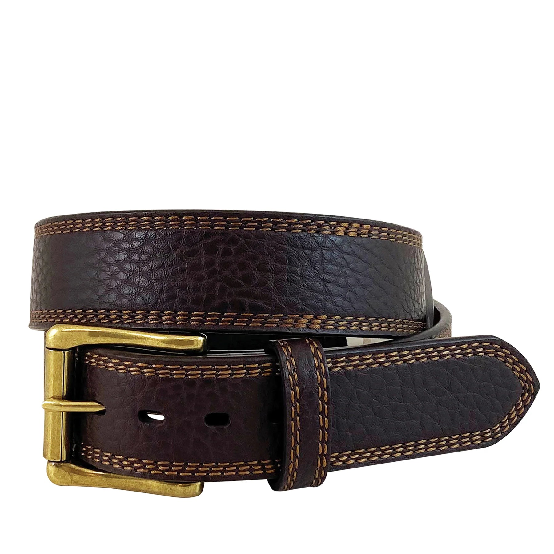 Roper Men's Belt - Dark Brown