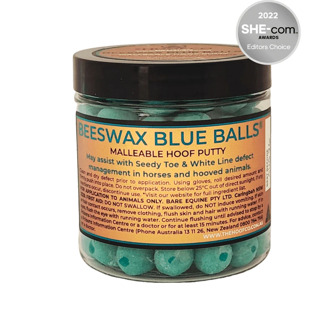 THC Beeswax Blue Balls - For Seedy Toe and White Line Defects