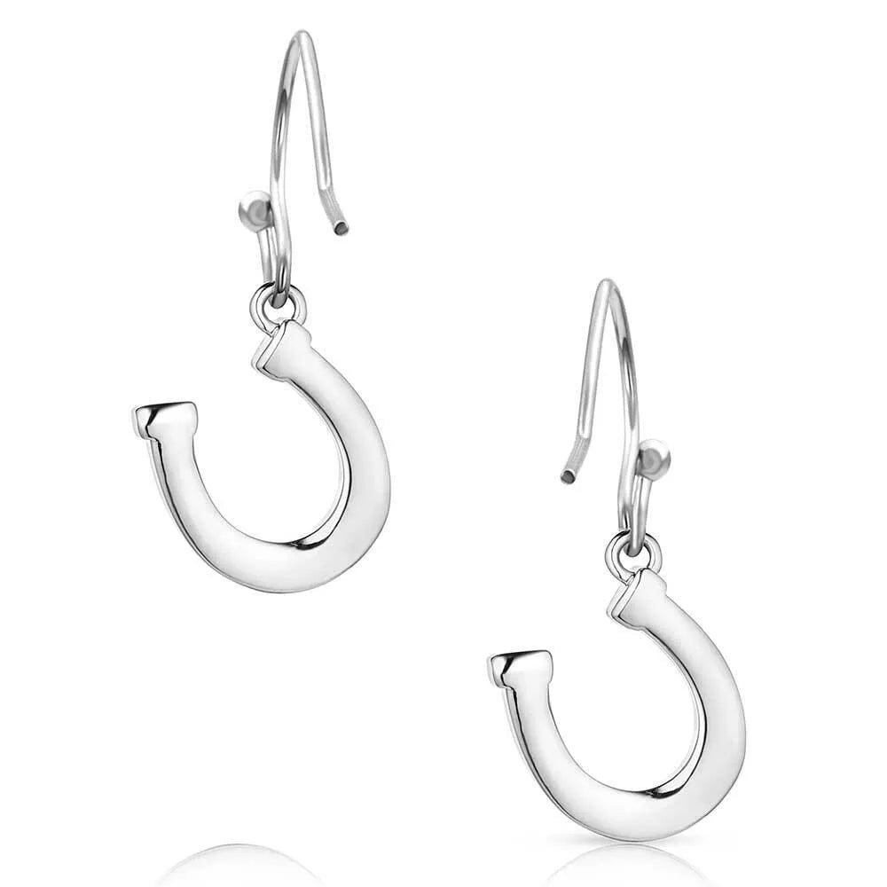 Dainty Horseshoe Earrings