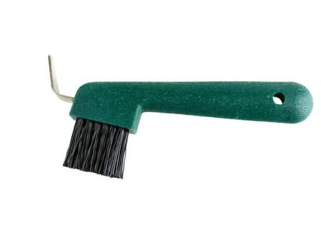 Academy Plastic Hoof Pick with Brush