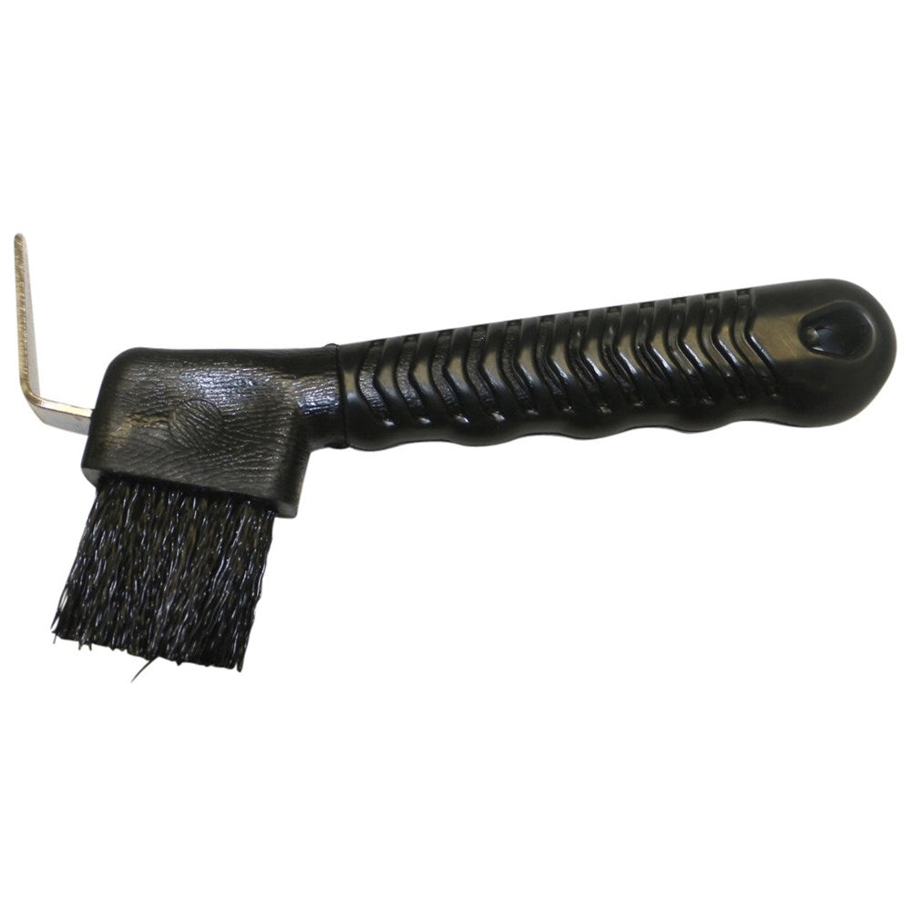 Soft-Grip Deluxe Hoof Pick with Brush