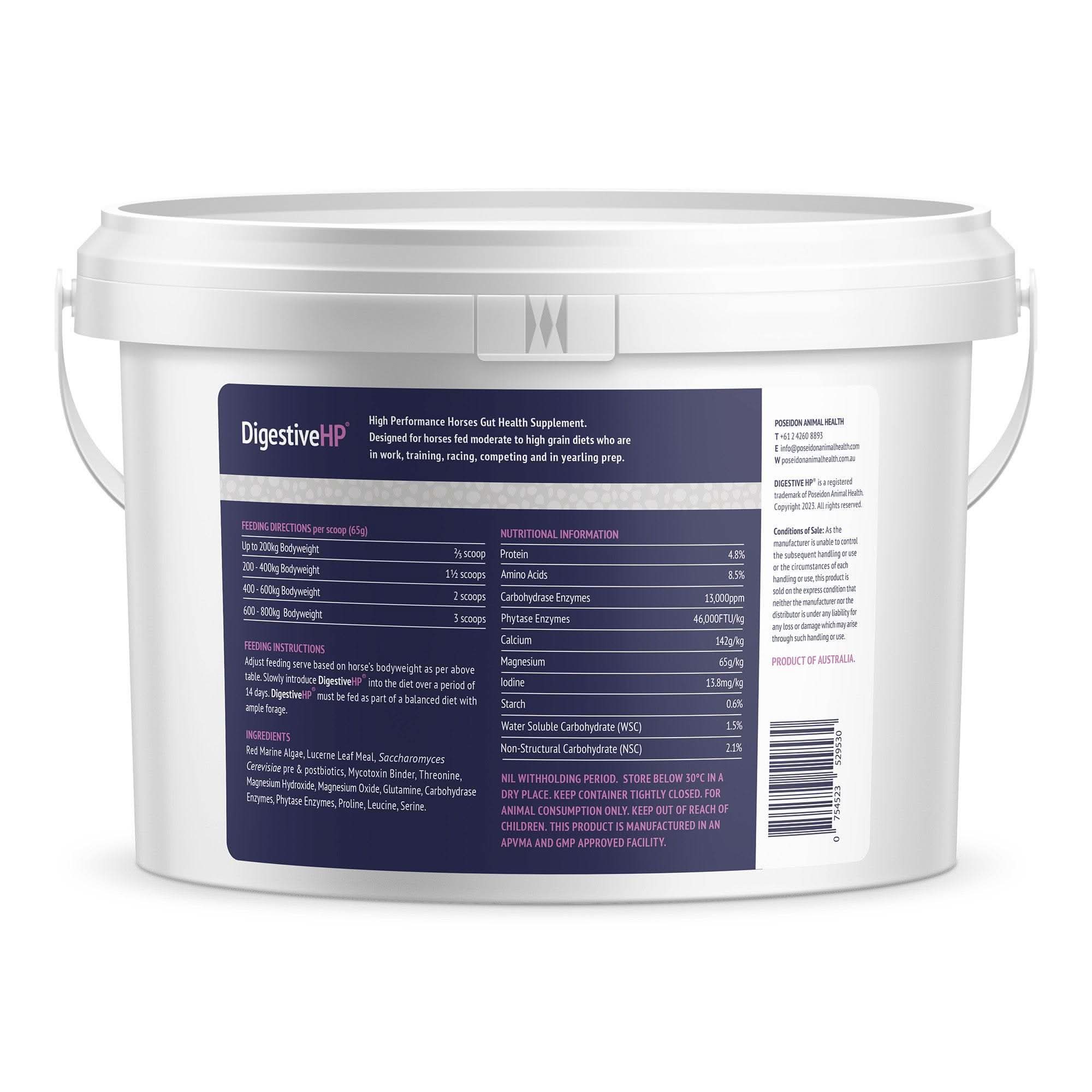 Poseidon Equine Digestive HP Tub