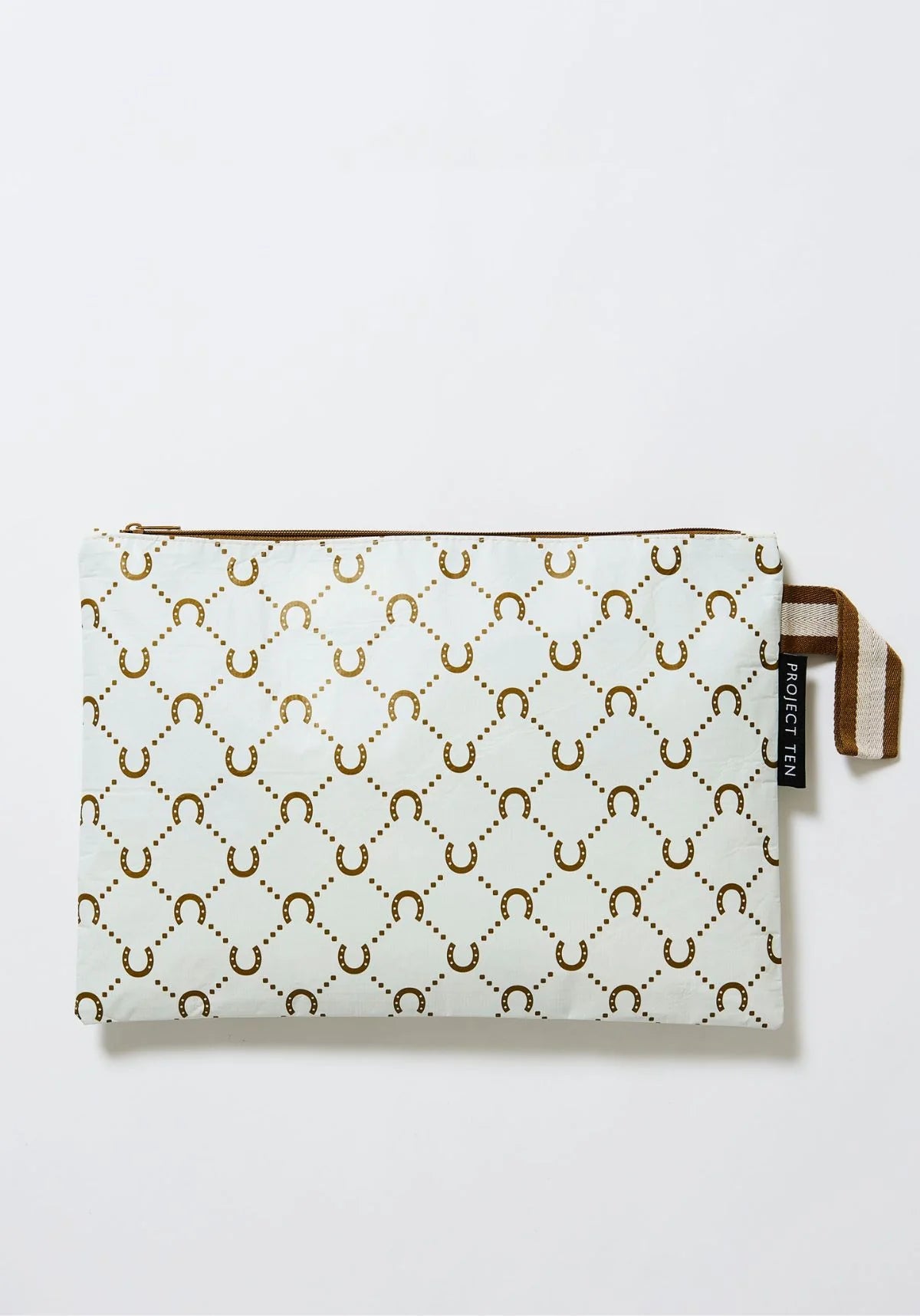 Vala Horseshoe Large Zip Pouch