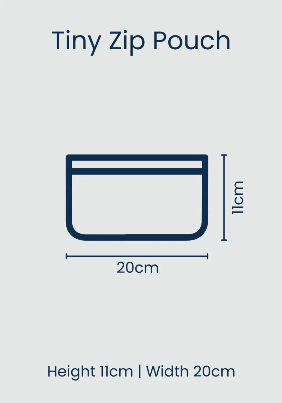 Vala Horseshoe Tiny Zip Pouch