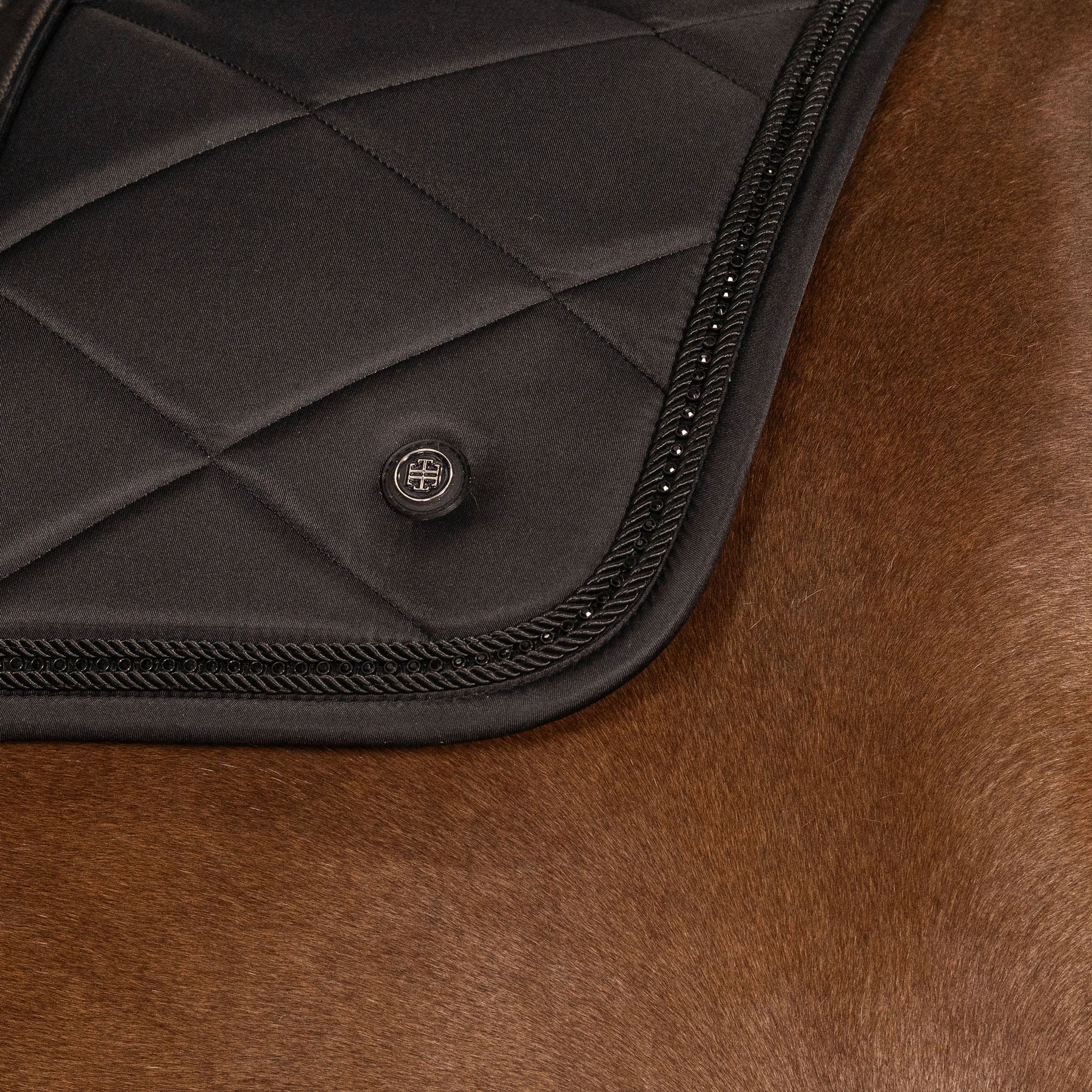 LT Classic Black Jump Saddle Pad