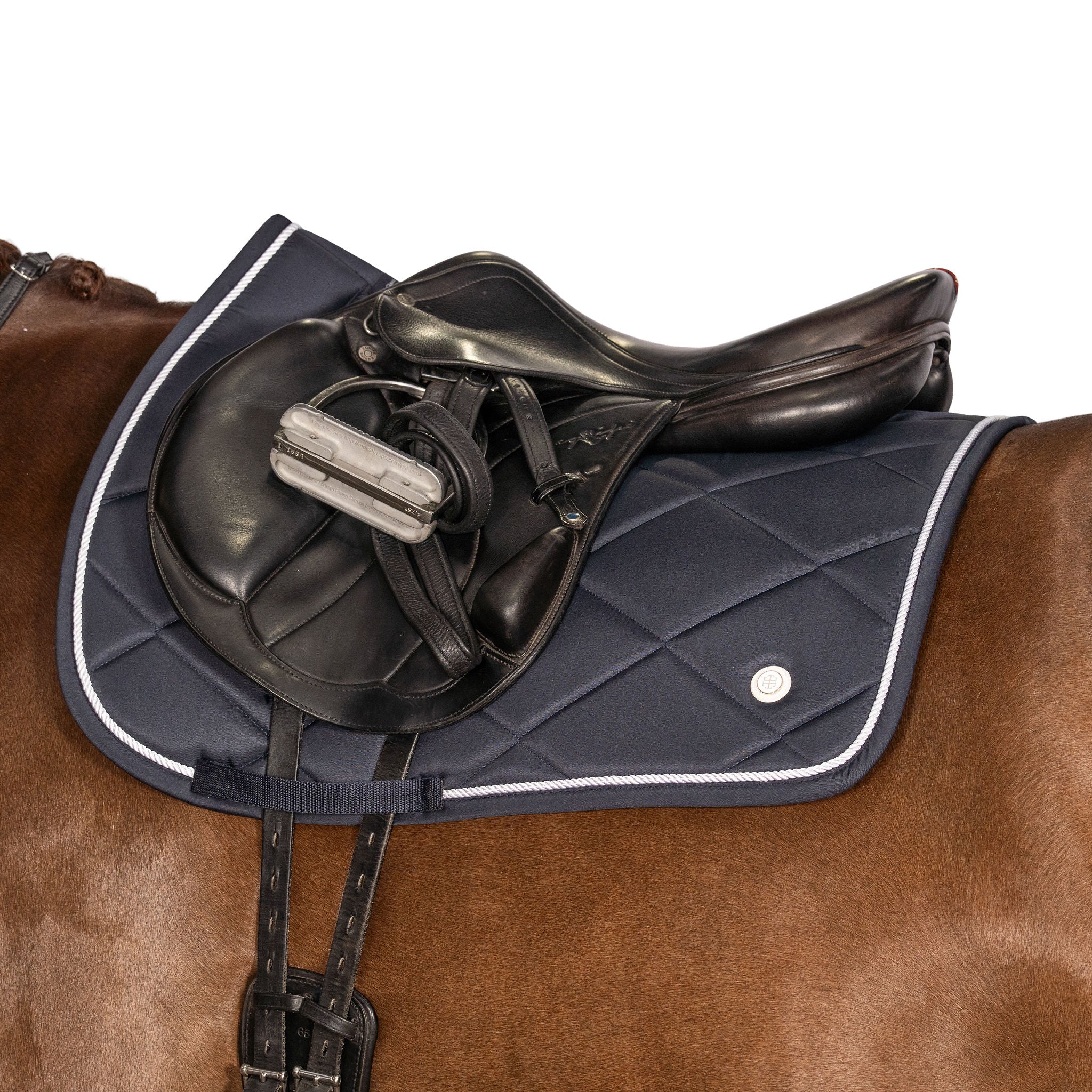 LaraTweedieClassicNavyJumpSaddlePad.jpg