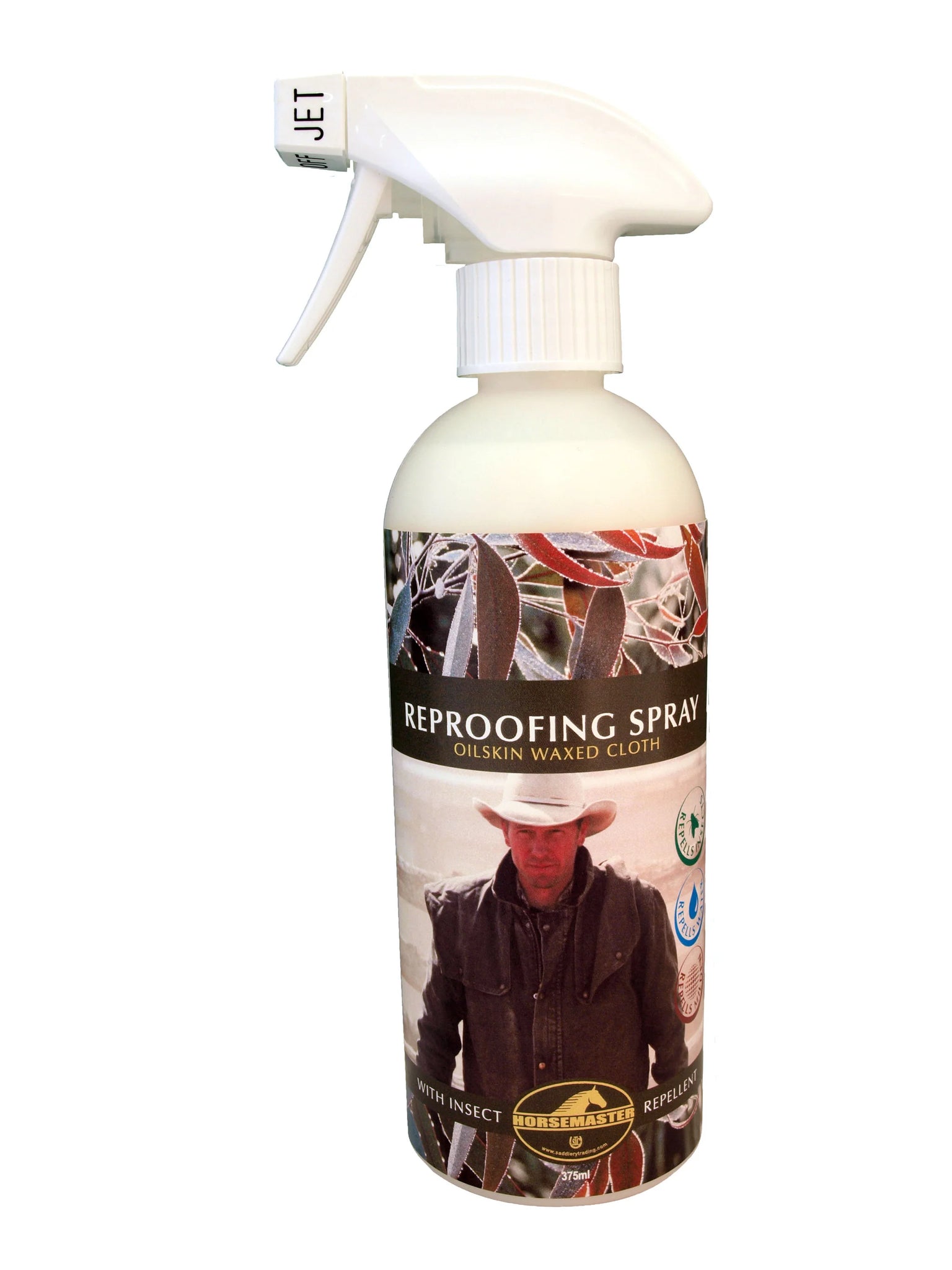 Horsemaster Oilskin Re-Proofing Spray with Insect Repellent - 375ml