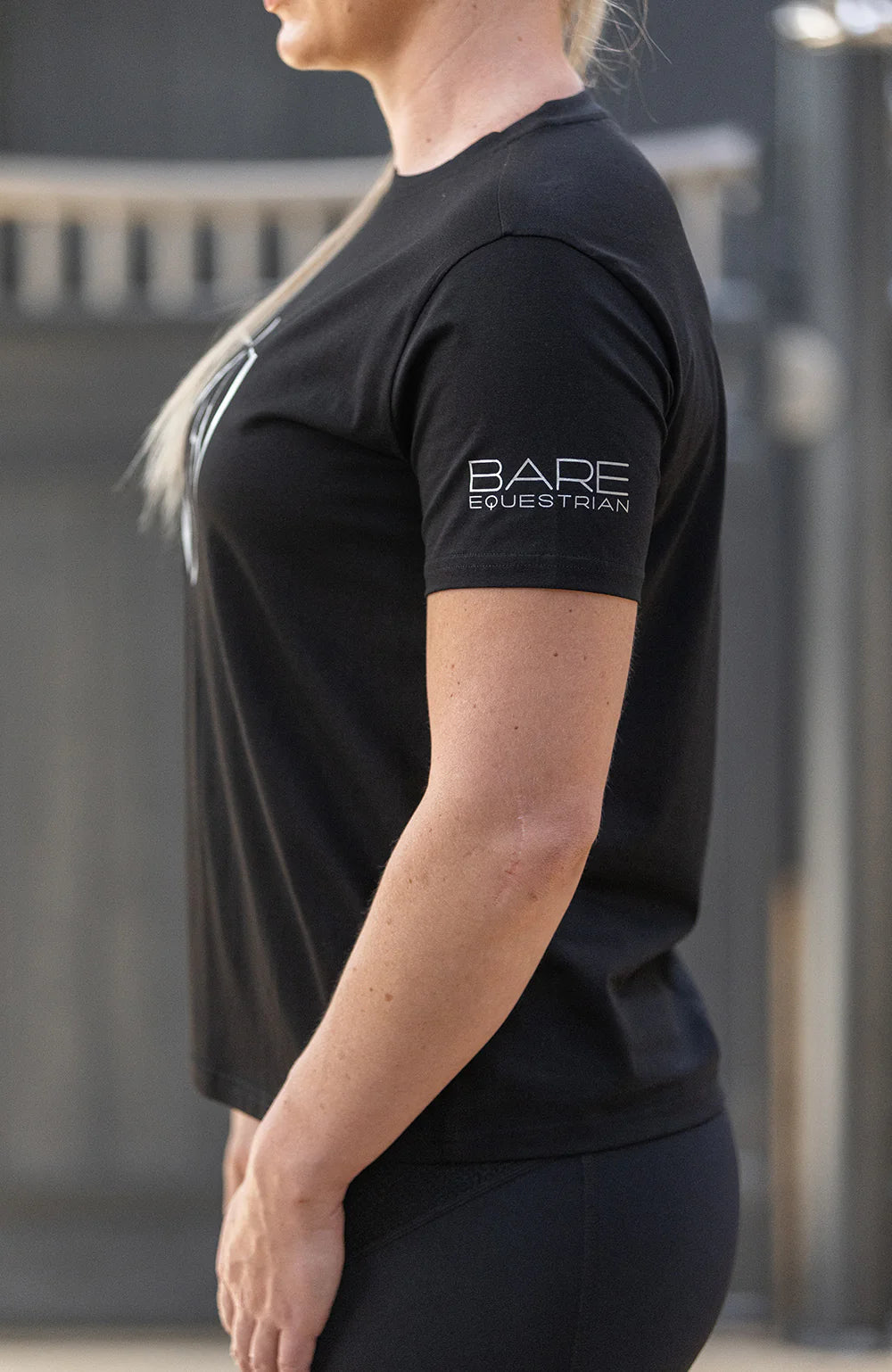 BARE Silver Logo T-Shirt