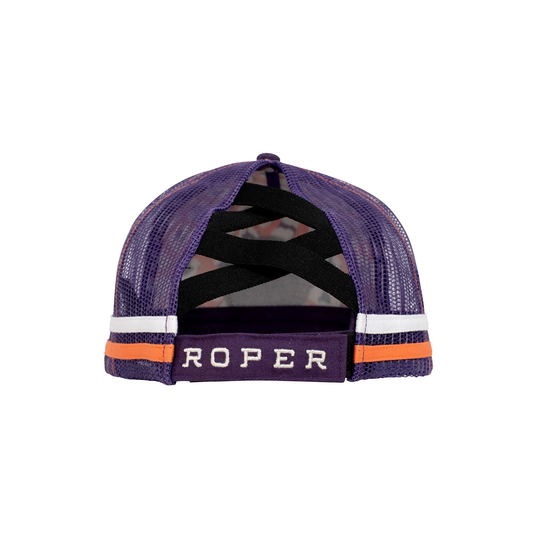 Roper Trucker Cap Leather Patch - Violet