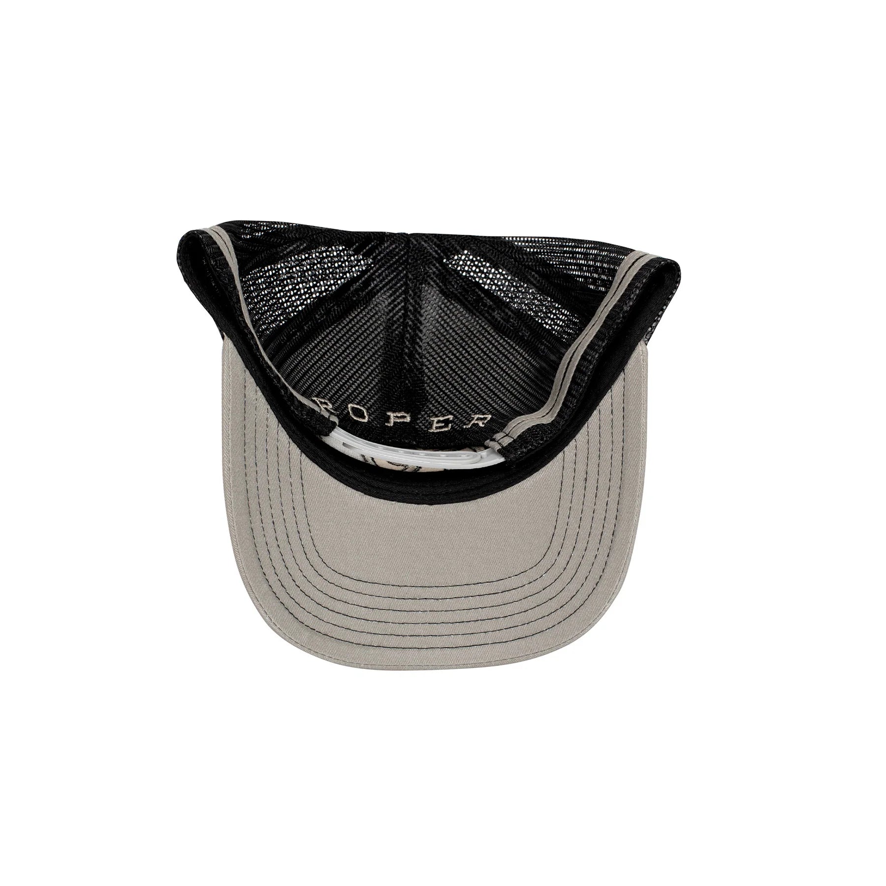 Roper Trucker Cap - Logo Grey