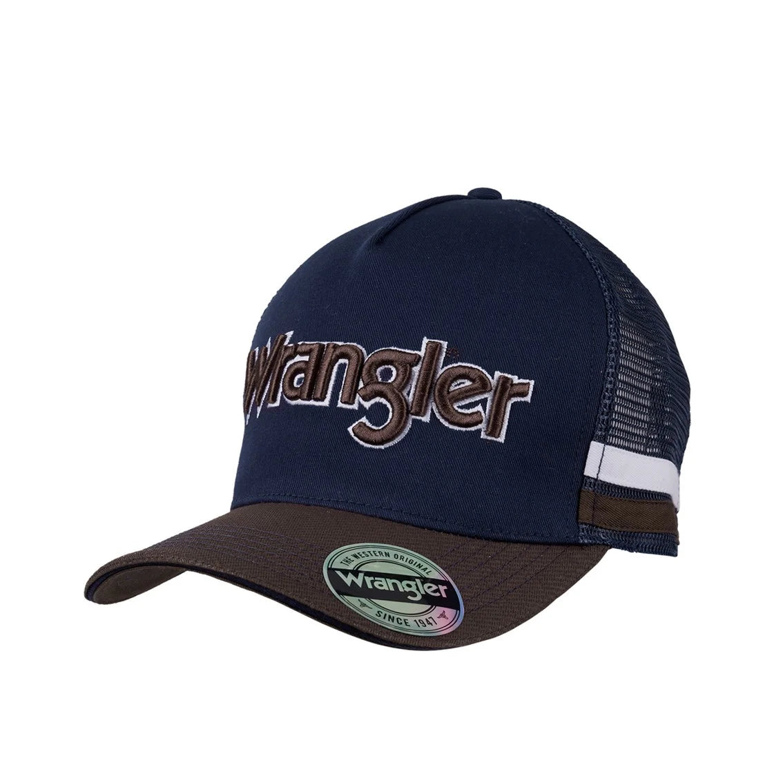 Wrangler Ralph High Profile Trucker Cap - Navy