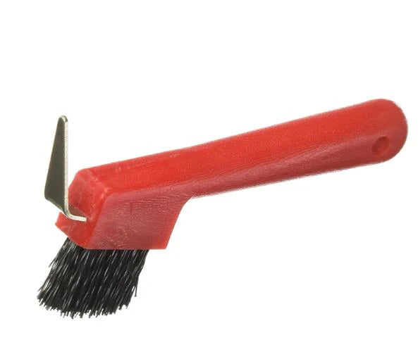 Academy Plastic Hoof Pick with Brush
