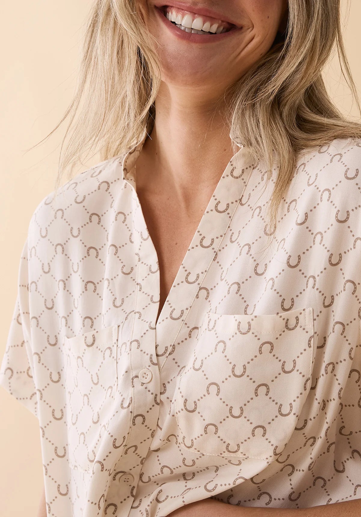 Horseshoe Short PJ Set