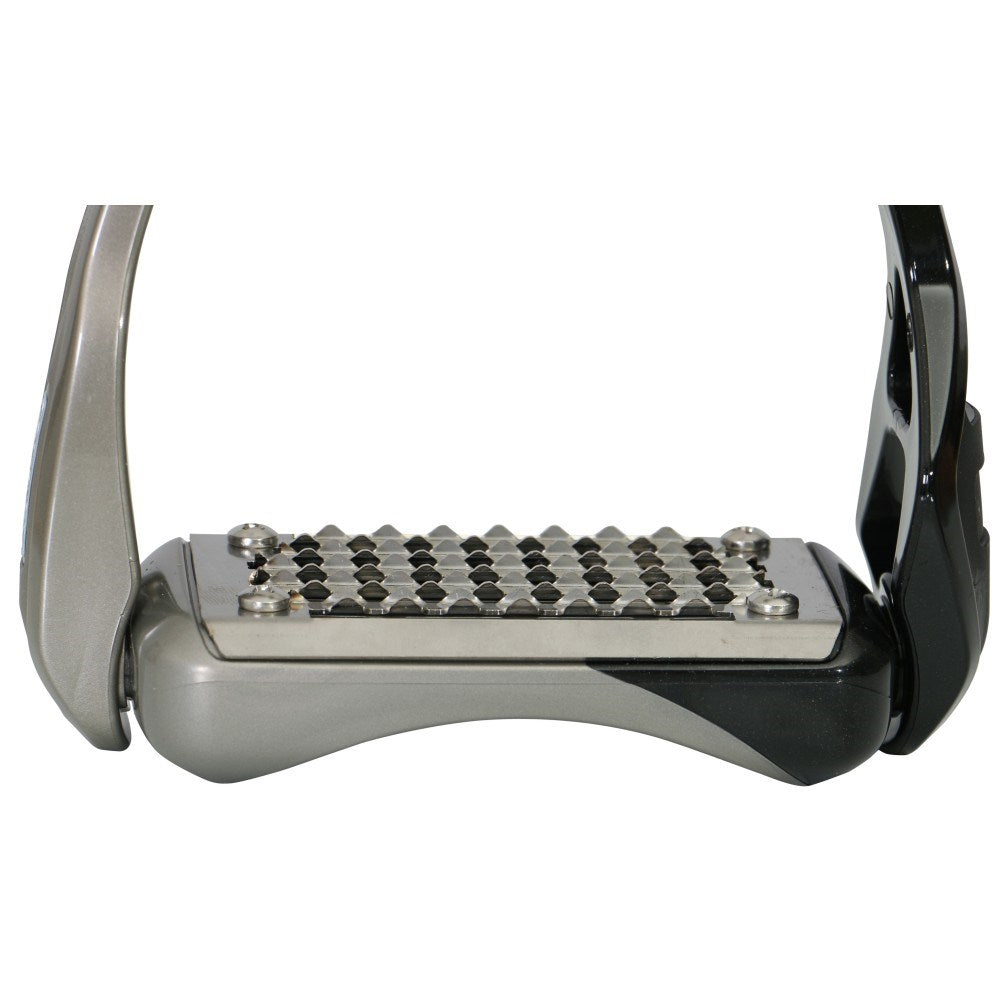 Acavallo Opera Stirrups - Black & Titanium