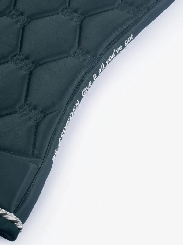 PSOS Dressage Pad Signature - Midnight Green in Full