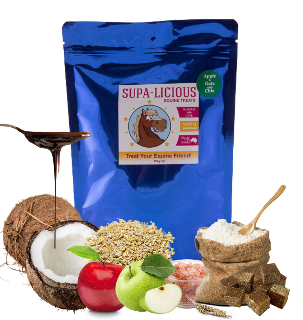 Supa-Licious Apple & Oats Treats with Chia