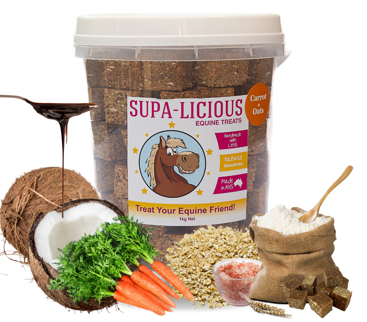 Supa-Licious Carrot & Oat Treats