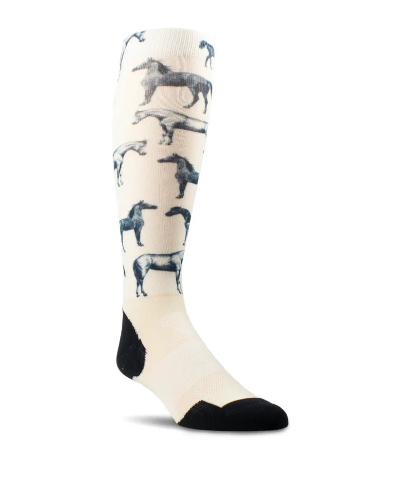 AriatTEK Slim Printed Socks