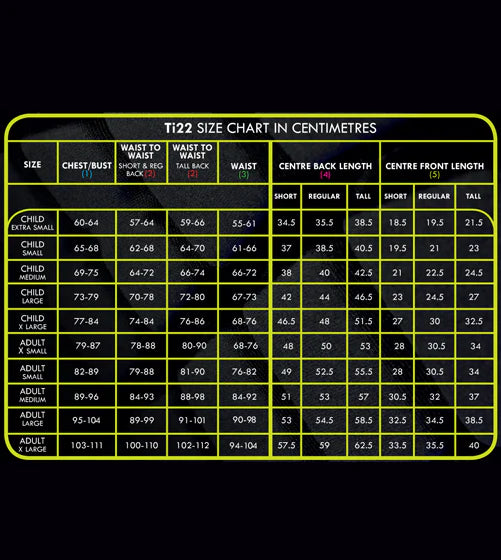 Champion Ti22 Infant Body Protector