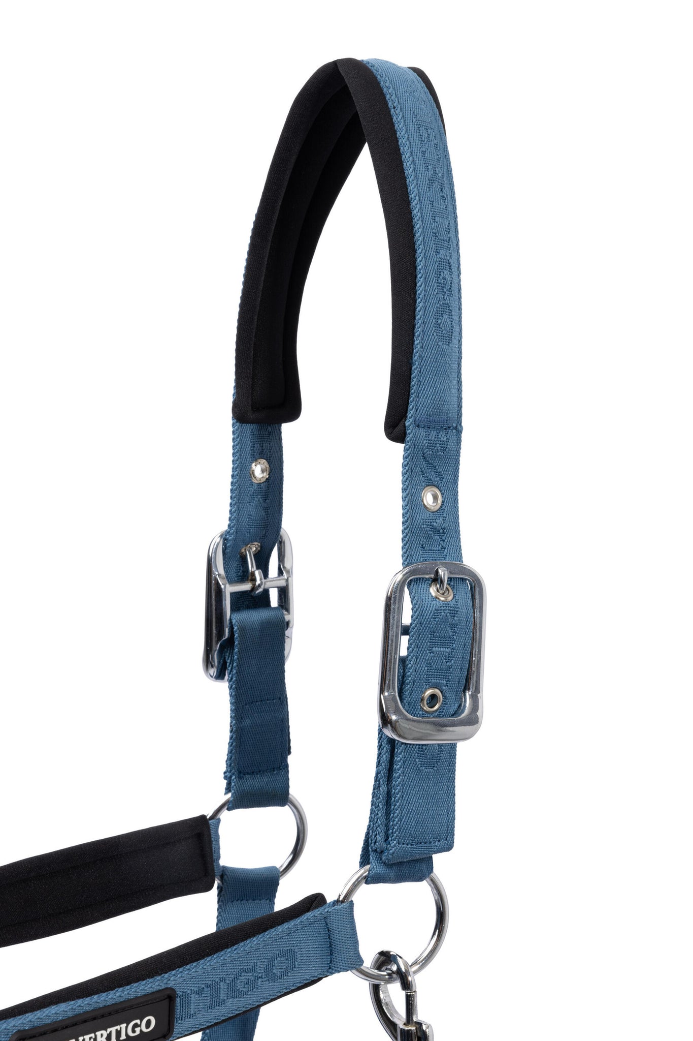 B Vertigo High Altitude Embossed Halter -  Celestial blue