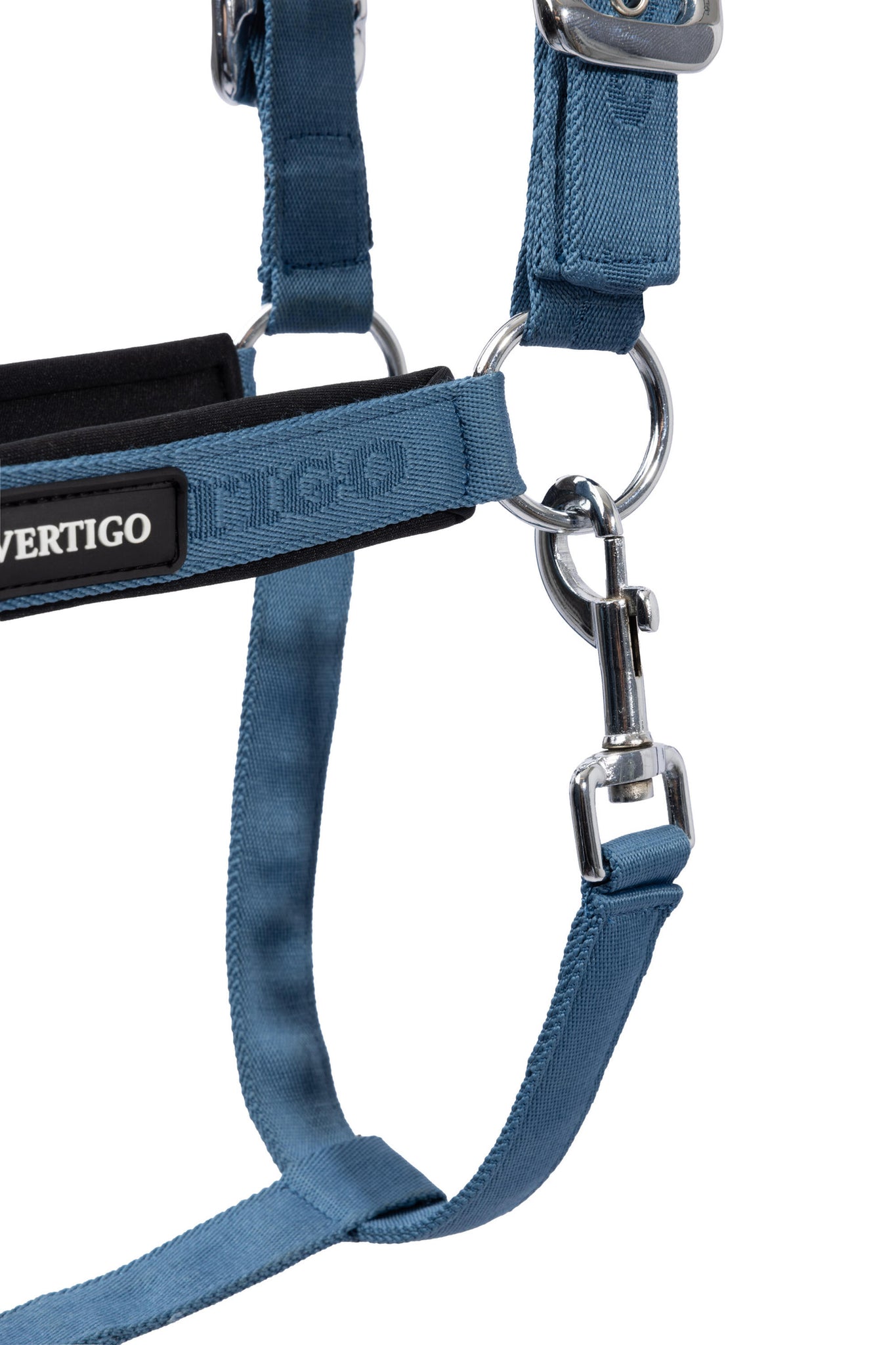 B Vertigo High Altitude Embossed Halter -  Celestial blue