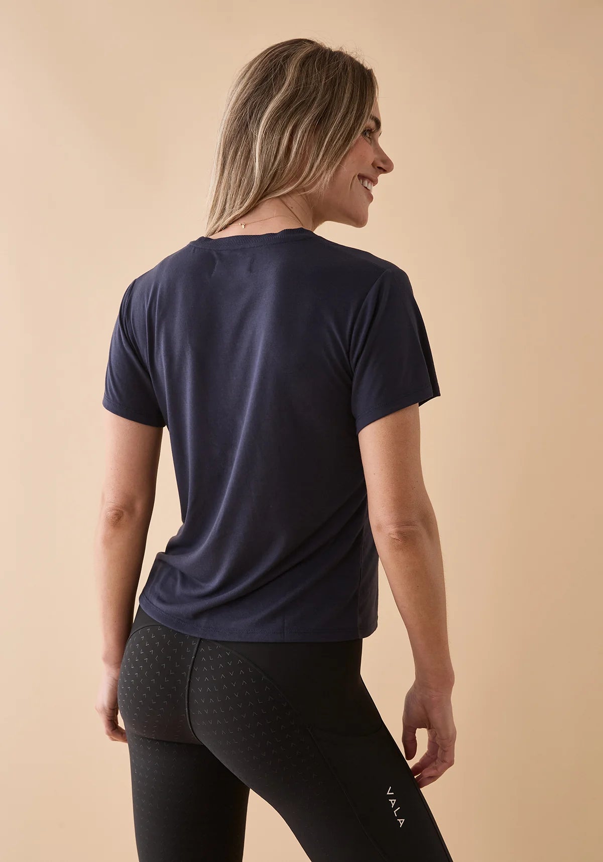 Vala Equestrian Club Tee - Navy