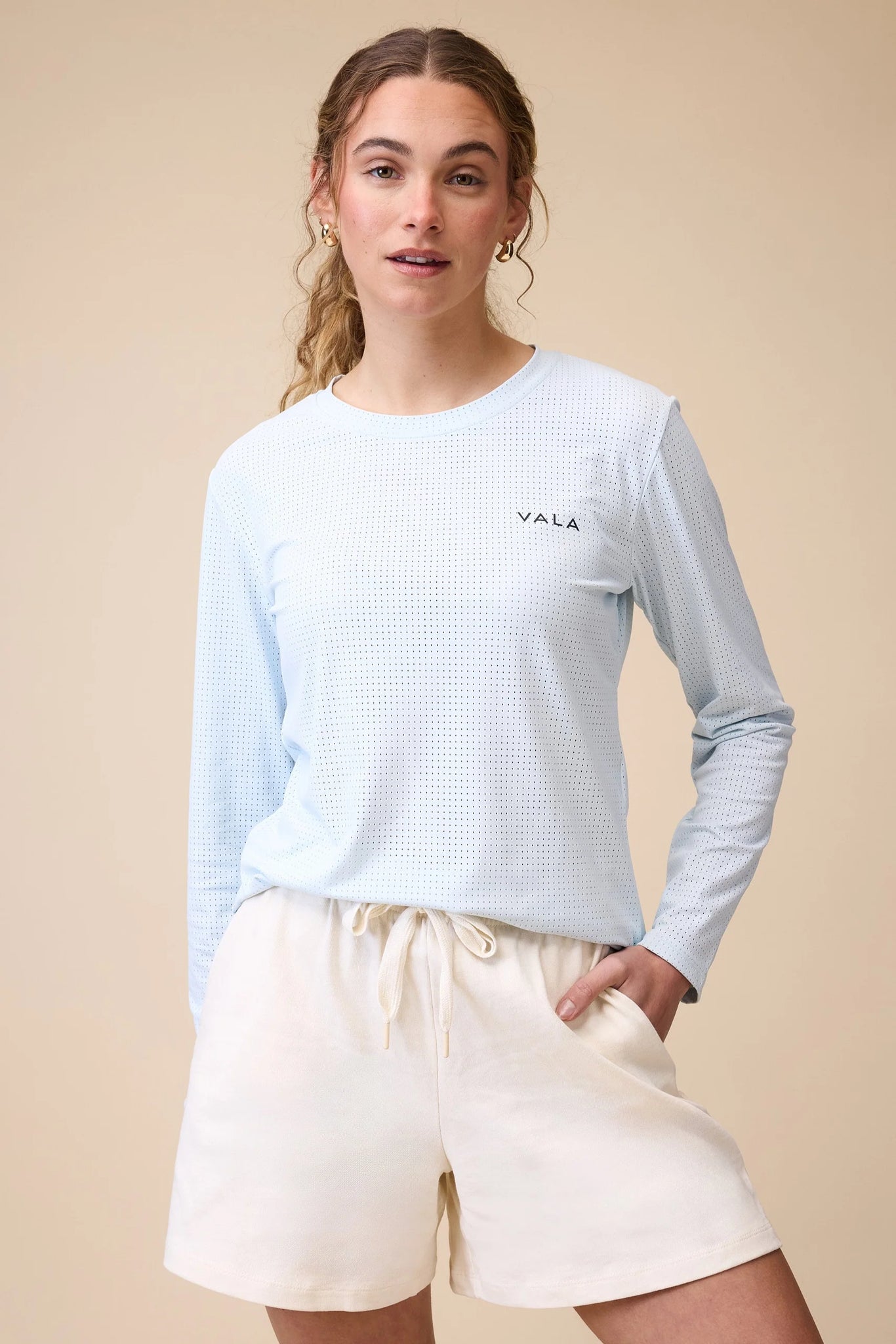 Vala Mesh L/S Tee