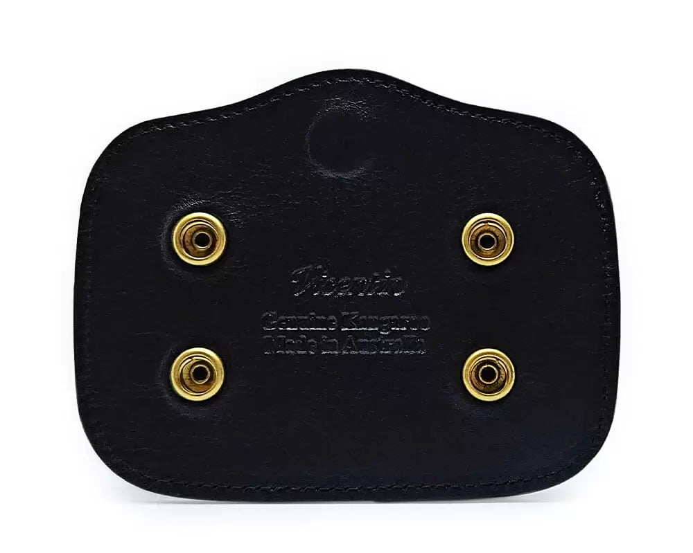 Visentin Gold Magnetic Leather Saddle Pad Number Holder